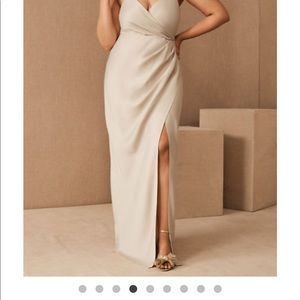 Champagne Bhldn FREYA dress